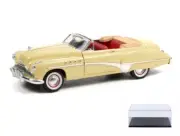 DIECAST CAR W/DISPLAY CASE 1949 BUICK ROADMASTER RAIN MAN GREENLIGHT 13616 1/18