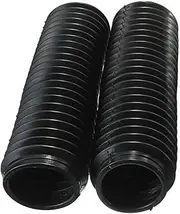Fork Protectors Motorcycle Front Fork Rubber Gaiters Boots 245x58x39mm Size Fit for CQR Prevents Pressure Buildup and Moisture Fork Guards