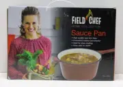 Field Chef Cast Iron Sauce Pan New In The Box Enamel inside and Outside