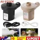 Electric Air Pump Quick-Fill Inflator Pump Portable for Air Bed Pool Floats