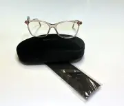 Tom Ford TF 5712-B Shiny Pink 045 Full Rim Gold 'T' Logo Eyeglass Frame Glasses