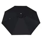 Canopy for 11.5 ROMA Cantilever Patio Umbrella Parasol Top Cover (Black)