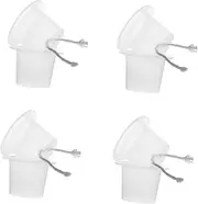 Abaodam 1Set Plant Cups for Hydroponics Durable Nursery Pot Garden Net Cups Professional Soilless Planting Fixing Baskets Easy to Clean and Maintain for Indoor and Outdoor