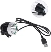 BESPORTBLE USB Bike Light Bike Front Light Bike Headlight Waterproof Bike Headlamp White Light Bike Light Bicycle Lights Cycling Headlight Reflectors Helmet Rear Light Front Bike Light Red