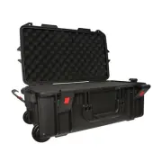 New XHL Pro Utility Long Instrument Hard Travel Case Waterproof Foam Wheels