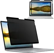 Dabernur Laptop Privacy Screen for 13 inch Surface Pro 10/9/8/X,Removable Laptop Screen Filters,Anti Blue Light/Anti-Glare Anti-Spy Screen Protector for Microsoft Surface pro 8/9/10 13 inch