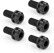 IEDZCUMC Compatible with Sur-Ron Surron Light Bee X S L1E Segway X160 X260 Motorcycle M8 Rear Sprocket Bolts Screws Electric Off-Road Bike(Black)