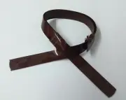 Genuine Military Issue Hi Sheen Brown 1/2" Dress Hat Adjustable Chinstrap CS7