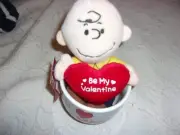 BE MY VALENTINE CHARLIE BROWN MUG CUP & PLUSH BY PEANUTS NEW NWT VALINTINES DAY