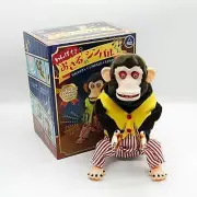 YAMANI Musical Jolly Chimp Monkey Doll Toy Story Cymbals Japan New