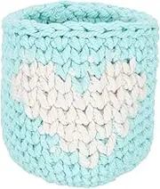 YARNOW Glass Cup Protection Sleeves Woven Cup Heat Resistant Sleeves Cup Insulator Sleeves Cup Anti-Scald Cover Cup Sleeves Cup Protector Cup Protective Covers Sky-Blue Cotton Rope