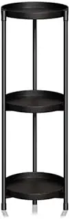 Cefzum Plant Stand Indoor Outdoor, 2 Tier Tall Metal Plant Shelf Corner Display Rack, 27'' Potted Multiple Pot Holder Decorative Flower Stand for Corner, Patio, Balcony Garden