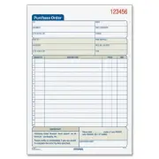 Tops Purchase Order Book - 50 Sheet[s] - 2 Part - Carbonless - 7.93" X 5.56"