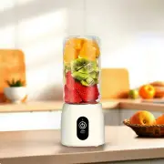 Mini Juicer White Portable USB Rechargeable Handheld Juice Extractor Fruit Mixer
