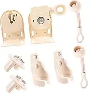 SOLUSTRE 1 Set Curtain Windproof Bracket Set Roller Blind Accessories for Outdoor Blinds Cordless Headrail Holder for Securing Curtains and Shades
