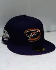 NEW ERA 59FIFTY 5950 ARIZONA DIAMONDBACKS 2001 WS FITTED HAT CAP SIZE 7