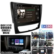 For Mercedes Benz W211 W219 Multimedia Player Radio GPS 9" Android 10.1 1+16GB
