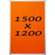 New KR Pin Board Felt Display Notice 1500mm x 1200mm Pinboard Home Office