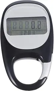 KITANDOVE Step Counter Compact Pedometer for Walking Outdoor Calorie Counter Portable Full Screen Display Random