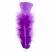 Flat Top Marabou Feather Pack 10 grams - Purple