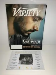 VARIETY MAGAZINE APRIL 14, 2021 Sound Of Metal Time Documentary Nominations Book