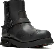 Harley-Davidson Men's 6.75-Inch Hadan Black Motorcycle Boots D96296
