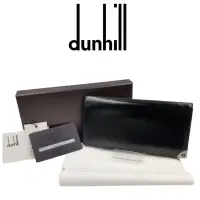 在飛比找Yahoo!奇摩拍賣優惠-【皮老闆】二手真品 Dunhill 登喜路 錢包 皮夾 長夾