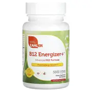 Zahler, B12 Energizer+, Advanced B12 Formula, Natural Cherry, 5,000 mcg, 120 Lozenges