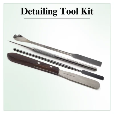 4Pcs Detailing Tools Set Kit for Carving, Sculpting, Pottery & Clay Modeling