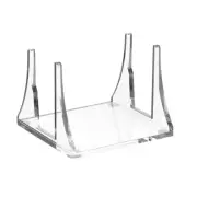 Transparent Holder Box Router Stand for Host Mac-Mini Desktop Stand Rack