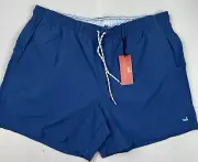 NWT Southern Marsh Shorts Swim Trunks 2XL Bluestone Wash Lined Coastal Prep