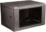 9RU Wall Mount Data Cabinet, 450 mm Depth, Black