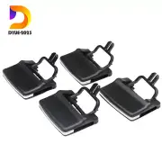 Set of 4 A/C Vent Outlet Tab Clips Black for Mercedes Benz GL450 ML350 ML550 US