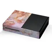 Xbox One Console Skins Decal Wrap ONLY - Rose Peach Pink Marble Pattern