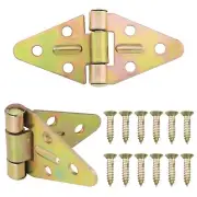 2PCS 85x40x2.0MM Colored Zinc Door Hinges Triangular Long Hinge Gate Hinges I...