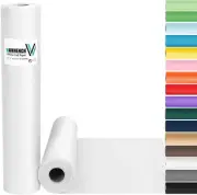 White Wrapping Paper 17.5"X1200"(100'), White Easel Painting Drawing Paper Roll