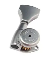 Hipshot Grip-Lock Open Satin Chrome 18:1 4x2 tuners