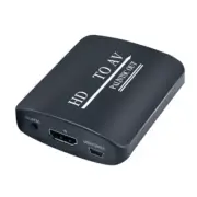 Efficient HDMIs ToAV Converter 1080P 3RCA to HDMIs Adapter For Everyday Use