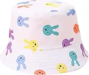 [Generic] Chaos Kids Hat Kids Sun Hats Summer Spring Sun Hat Cute Cartoon Outdoor Beach Bucket Cap Hard Hat Kid