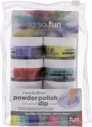 Cuccio Pro so so Fun Summer Nail Dipping Powder Polish Tones Kit 8 Pieces, 8 ...