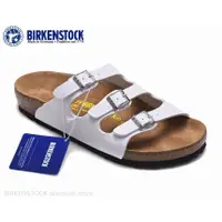 在飛比找蝦皮購物優惠-BIRKENSTOCK 勃肯佛羅里達經典白色軟木拖鞋 Mat