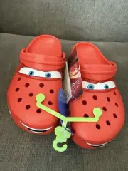 Lightning Mcqueen Crocs Size 7 Women’s / 5 Mens