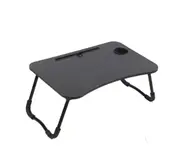 Laptop Desk Laptop Bed Tray Table Large Foldable Laptop Notebook Stand Desk with Ipad and Cup Holder Perfect-2