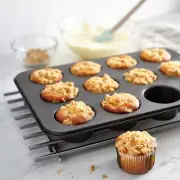 Muffin Tin Muffins Cupcakes Quiches Bread Non-Stick 12-Cup Muffin Tin Heavy Duty