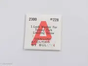 Vintage ORIGINAL Bulova Accutron 2300 Part #228 Lock Washer for Tuning fork