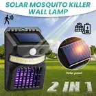 Solar Mosquito Killer Zapper Bug Insect Lamp LED Light Fly Trap Pest Catcher