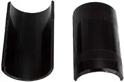 Sunlite Handlebar Shims, 22.2 to 25.4mm, Black