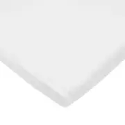 American Baby Company Jersey Cradle Sheet 18" x 36" & 4" Deep - White