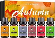 Esssential Oils Set | Natural Diffuser Oils Scents - Multifunctional Esssential Oils with Food and Fruit Scents for Sleep, Mood, Breathe, Temptation, and Stress Relief (10ml) Kerali