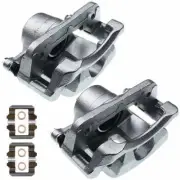 2x Front LH & RH Disc Brake Calipers w/ Bracket for Honda Pilot 2003-2008 3.5L (for: Honda)